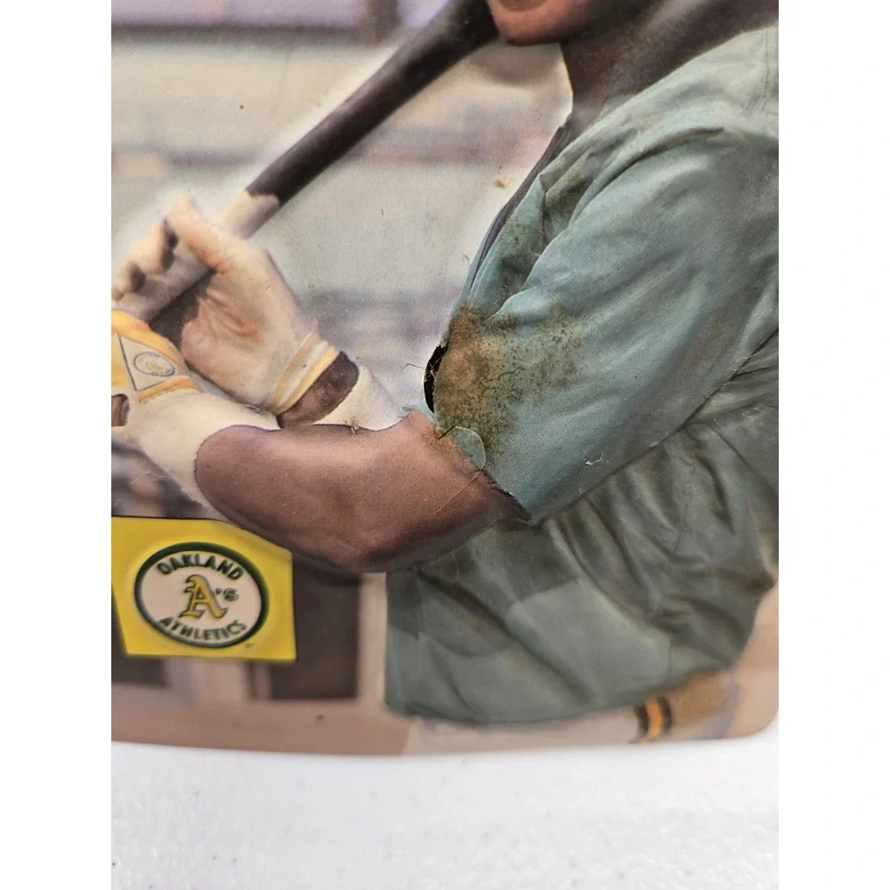 Rickey Henderson Oakland Athletics Topps 10 of 30 Baseball Card Vintage 1985